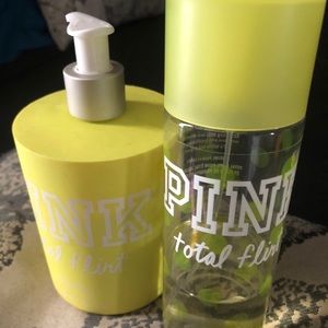 body lotion and mists